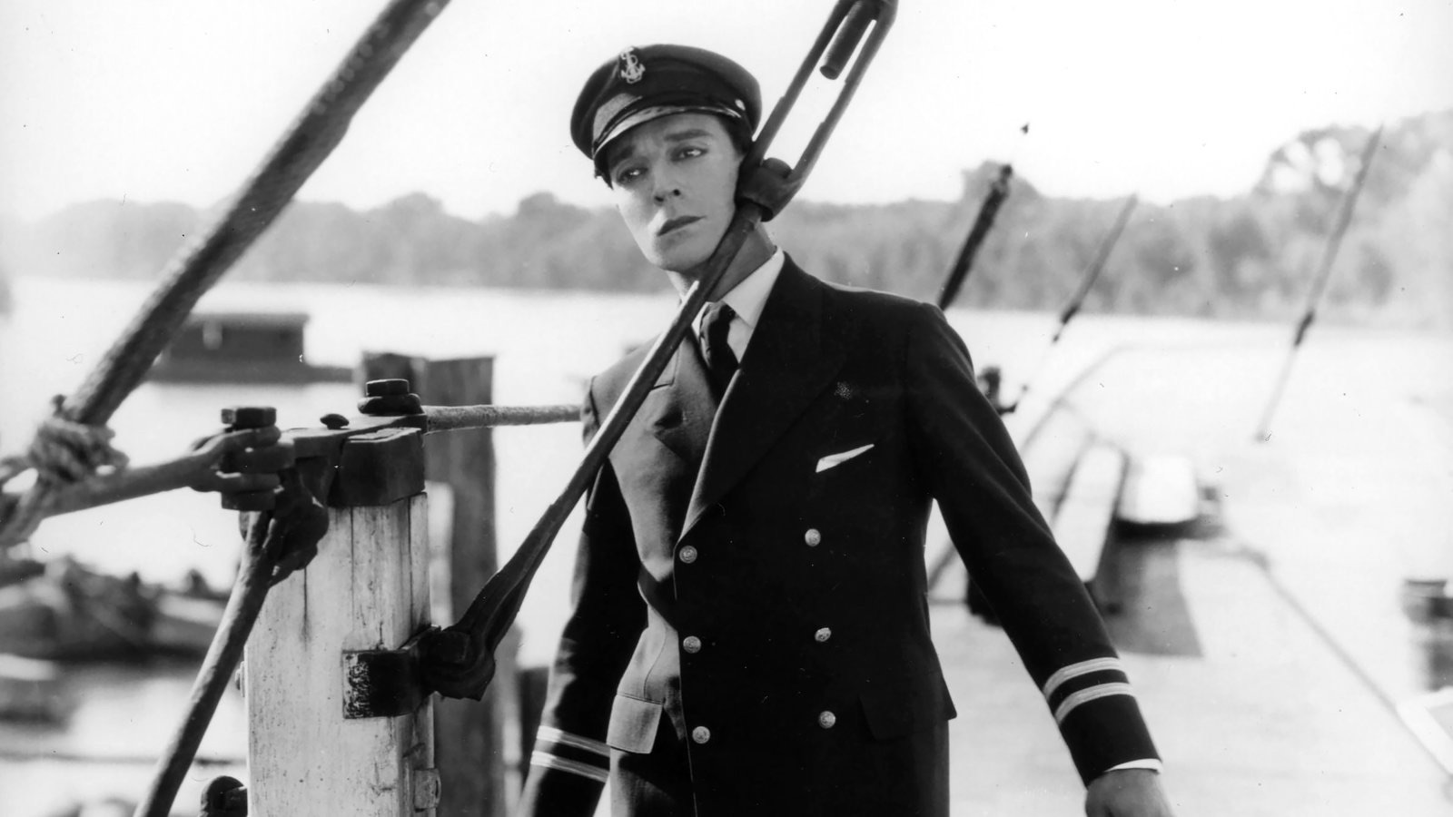 Buster Keaton in Steamboat Bill Jr. (1928)