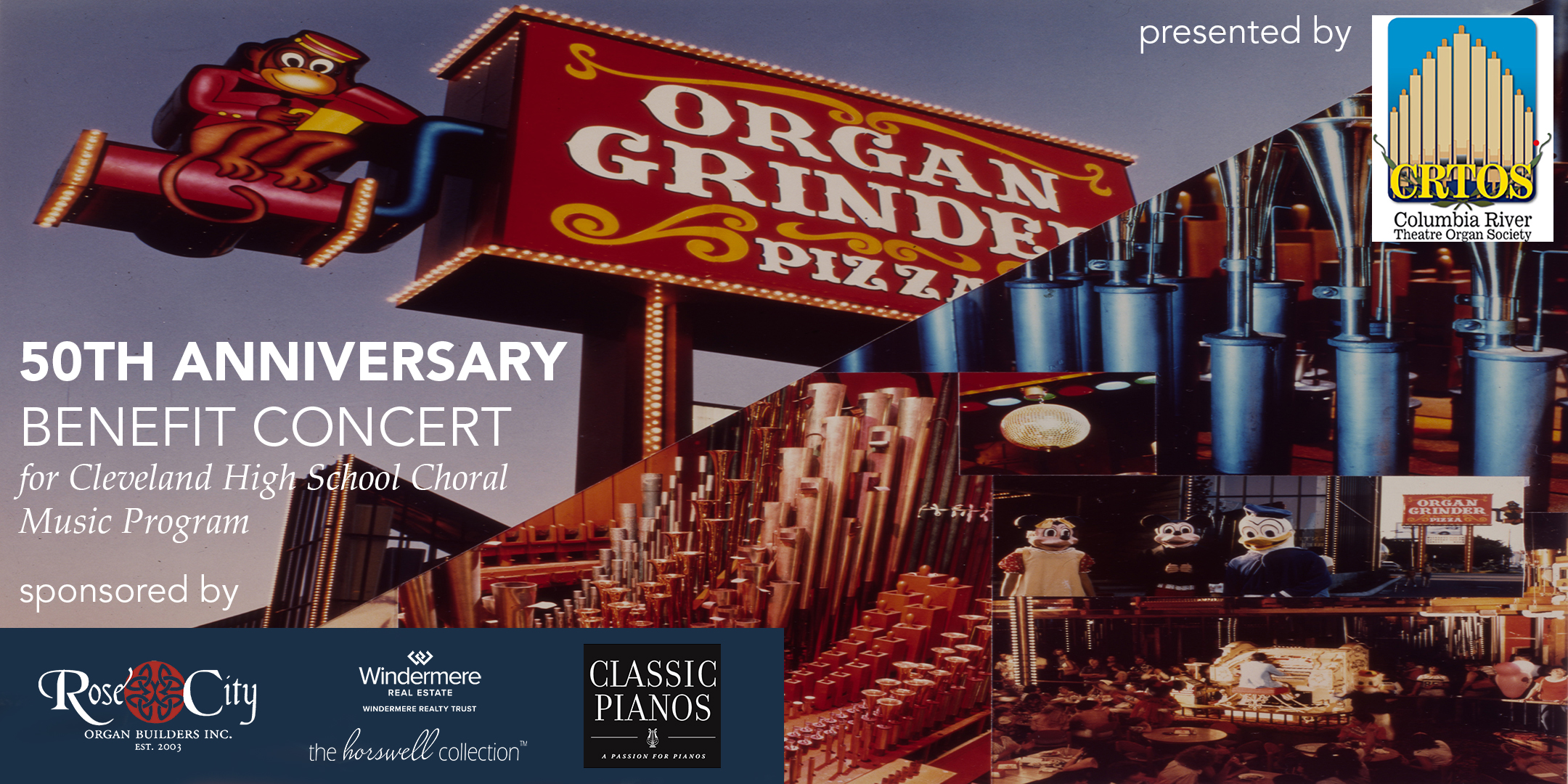 Organ Grinder 50th Anniversary Concerts